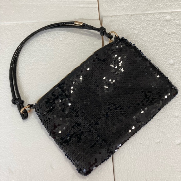 Black sequine purse - Picture 3 of 11